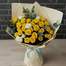 Букет цветов из:  Розы в Тропарево