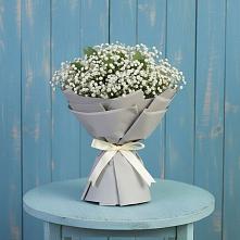 Букет цветов из:  Гипсофила в Тропарево