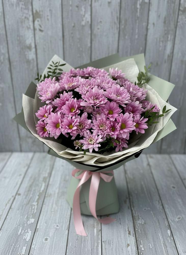 Букет цветов из: Хризантемы в Тропарево