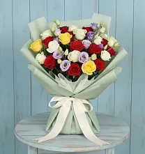 Букет цветов из:  Розы в Тропарево