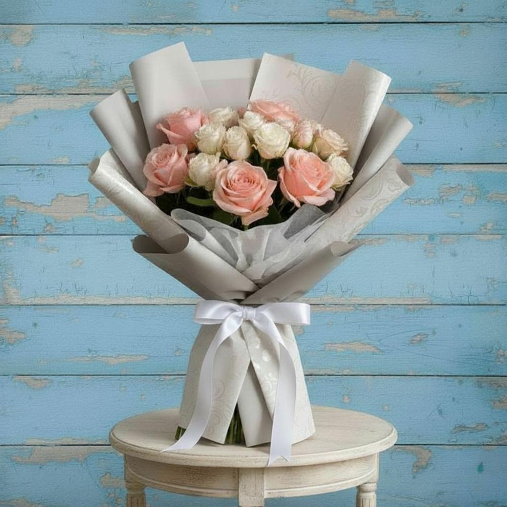 Букет цветов из: Розы в Тропарево