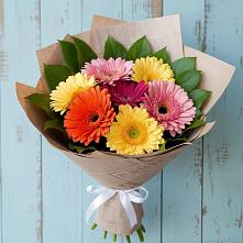 Букет цветов из:  Герберы в Тропарево