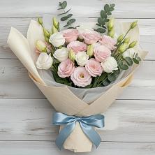 Букет цветов из:  Лизиантусы в Тропарево