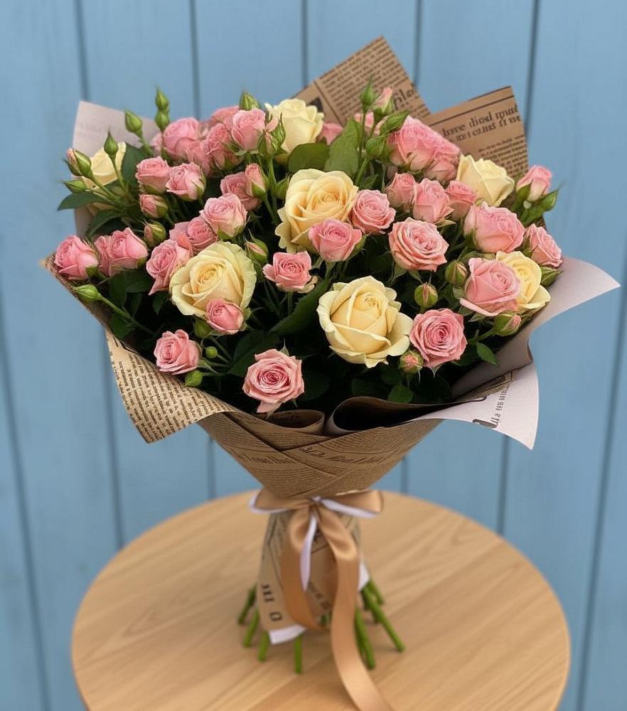 Букет цветов из: Розы в Тропарево