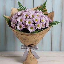 Букет цветов из:  Хризантемы в Тропарево