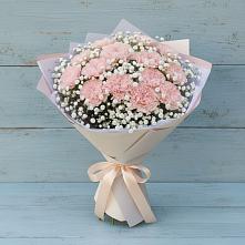 Букет цветов из:  Гвоздики в Тропарево