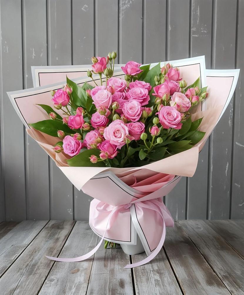 Букет Розовый кустик в Тропарево
