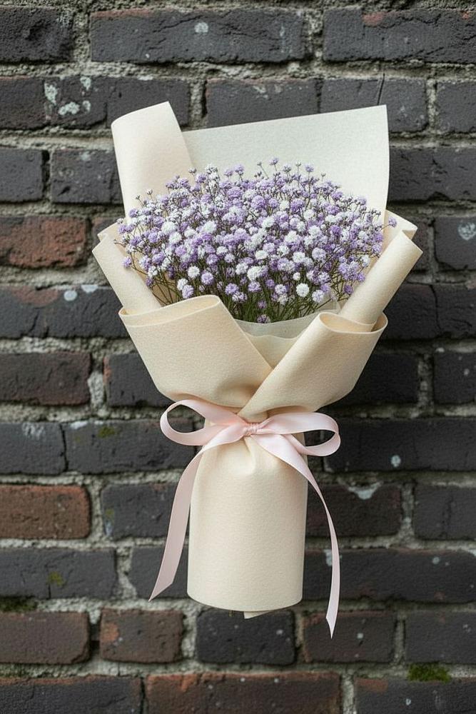 Букет цветов из: Гипсофила в Тропарево