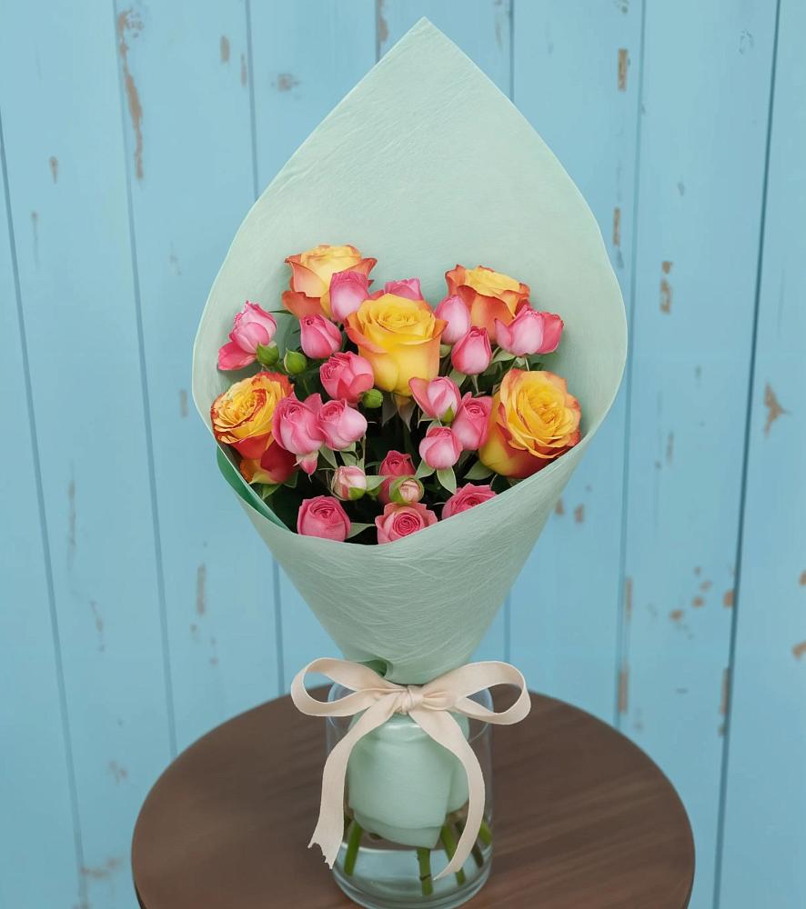 Букет цветов из: Розы в Тропарево