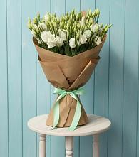 Букет цветов из:  Лизиантусы в Тропарево