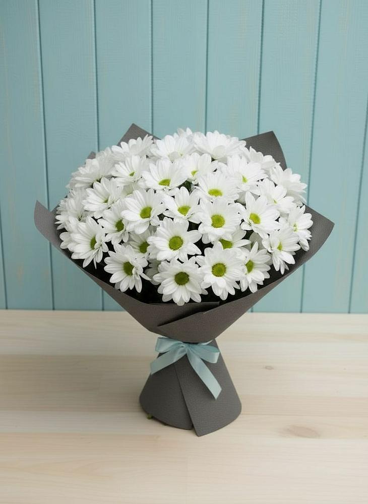 Букет цветов из: Хризантемы в Тропарево