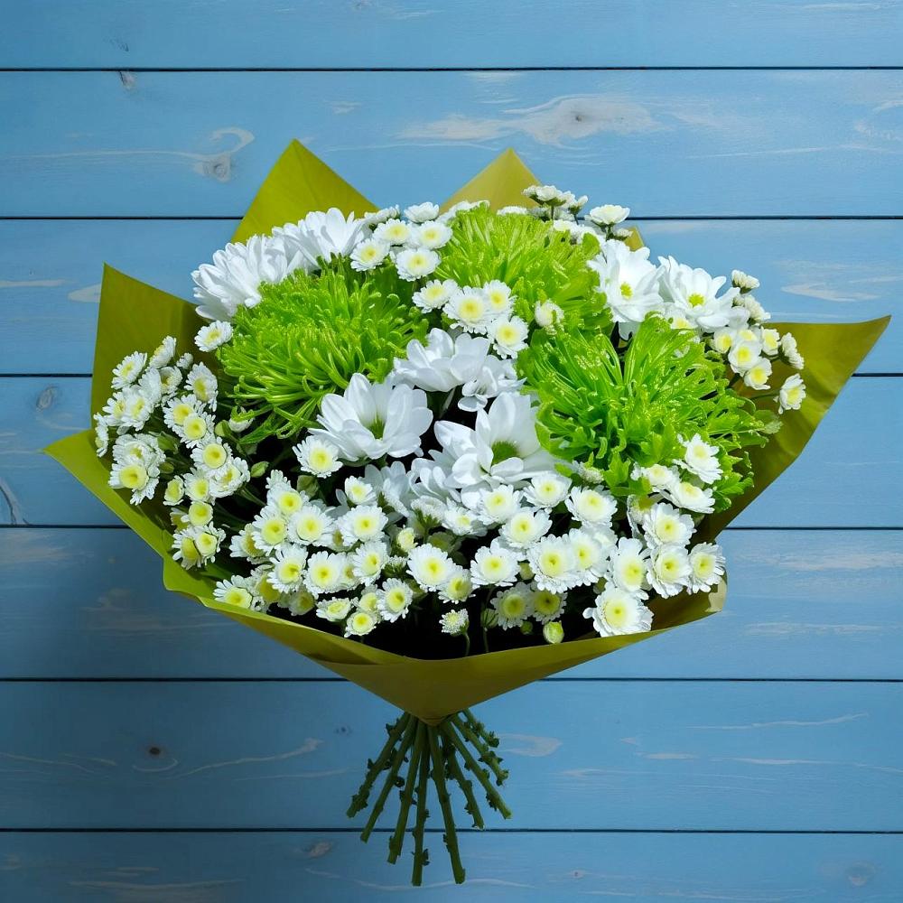 Букет цветов из: Хризантемы в Тропарево