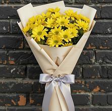 Букет цветов из:  Хризантемы в Тропарево