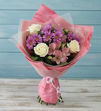 Букет цветов из:  Герберы в Тропарево