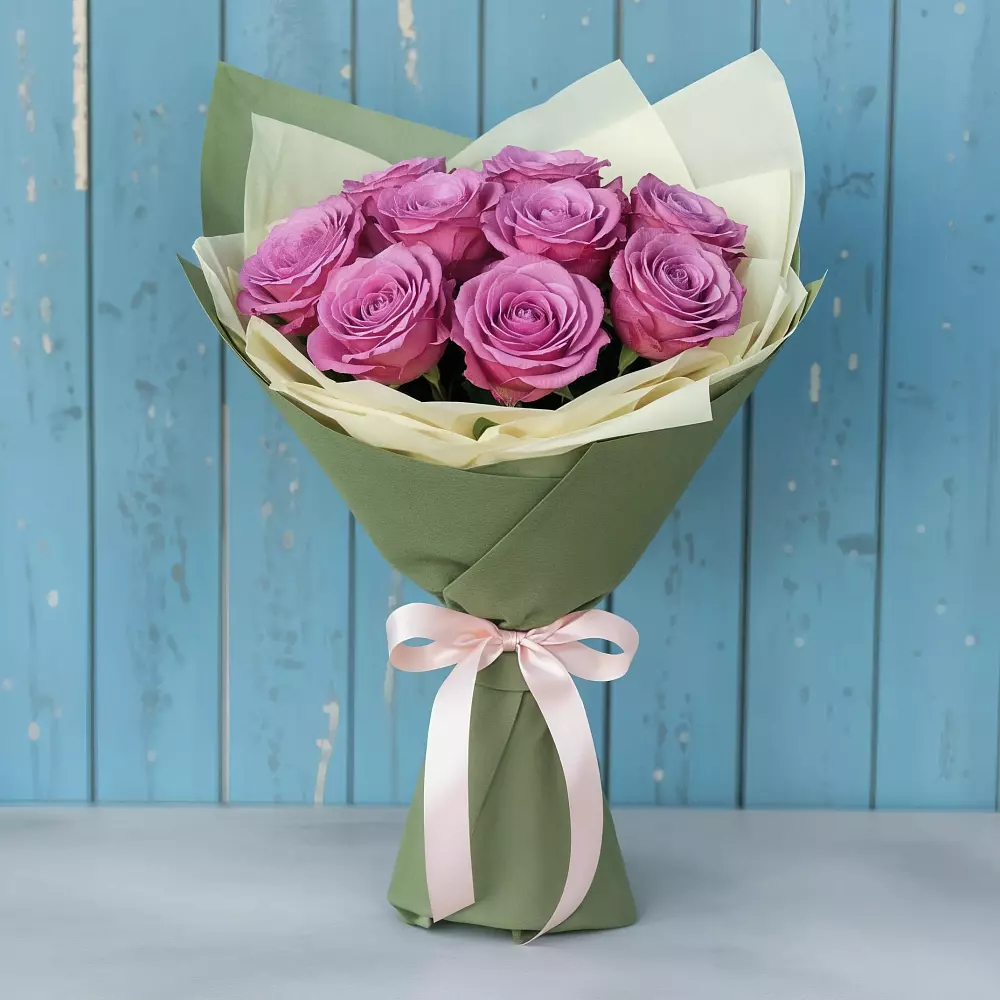 Букет Розы Фёрст Леди в Тропарево