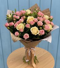 Букет цветов из:  Розы в Тропарево