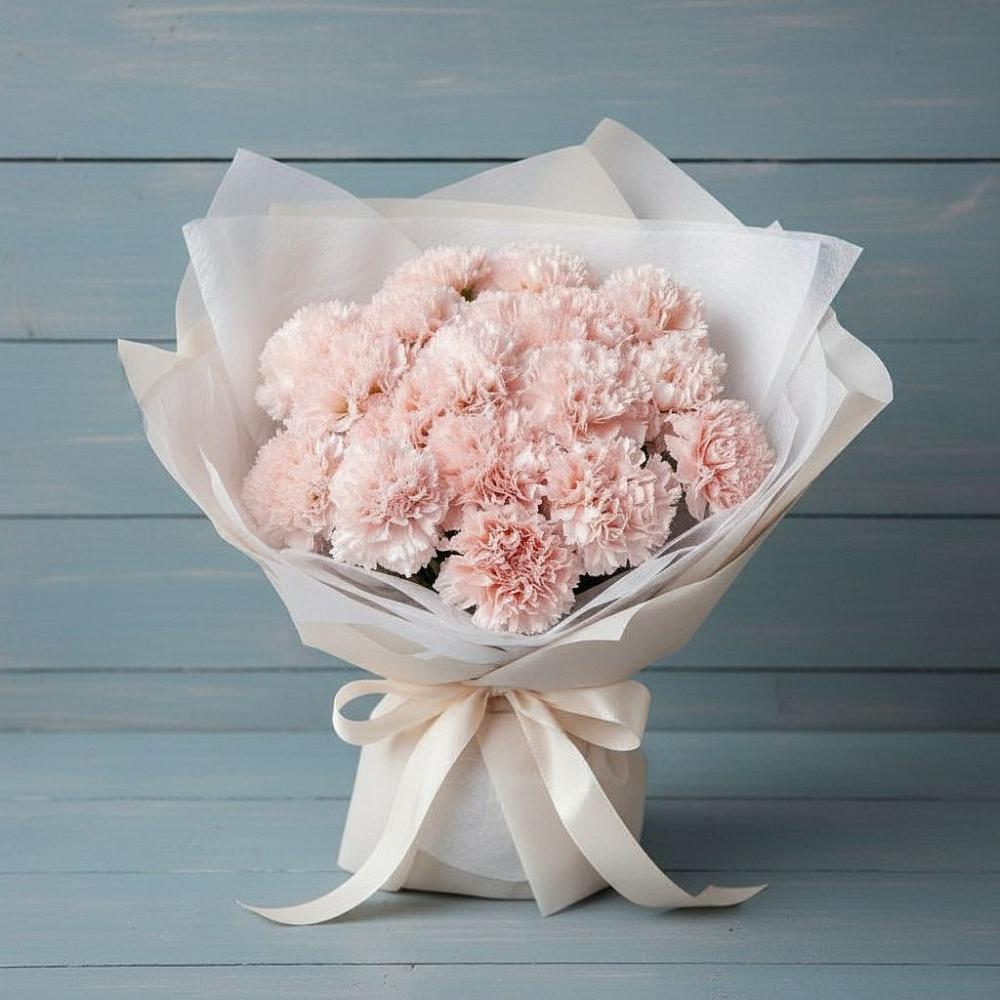 Букет цветов из: Гвоздики в Тропарево