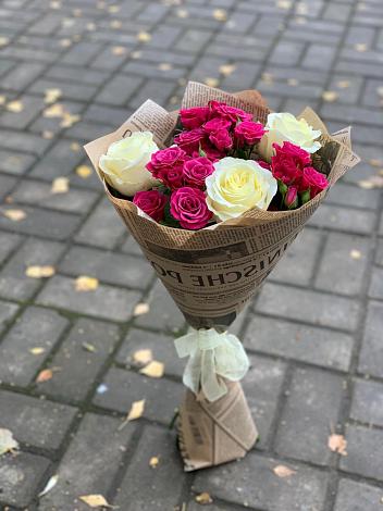 Букет цветов из: Розы в Тропарево