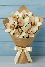 Букет цветов из:  Орхидеи и Розы в Тропарево